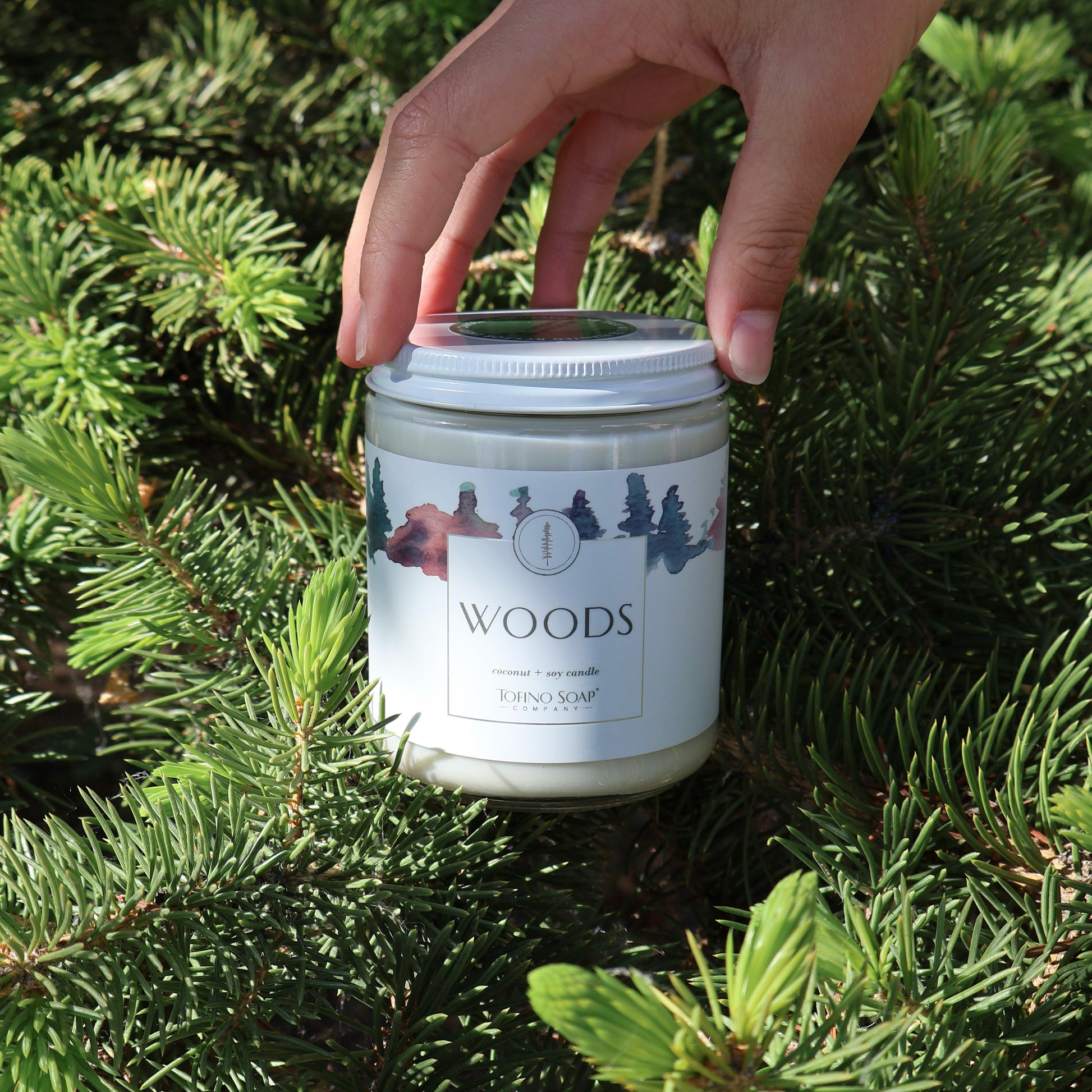 rainforest bc massage candle