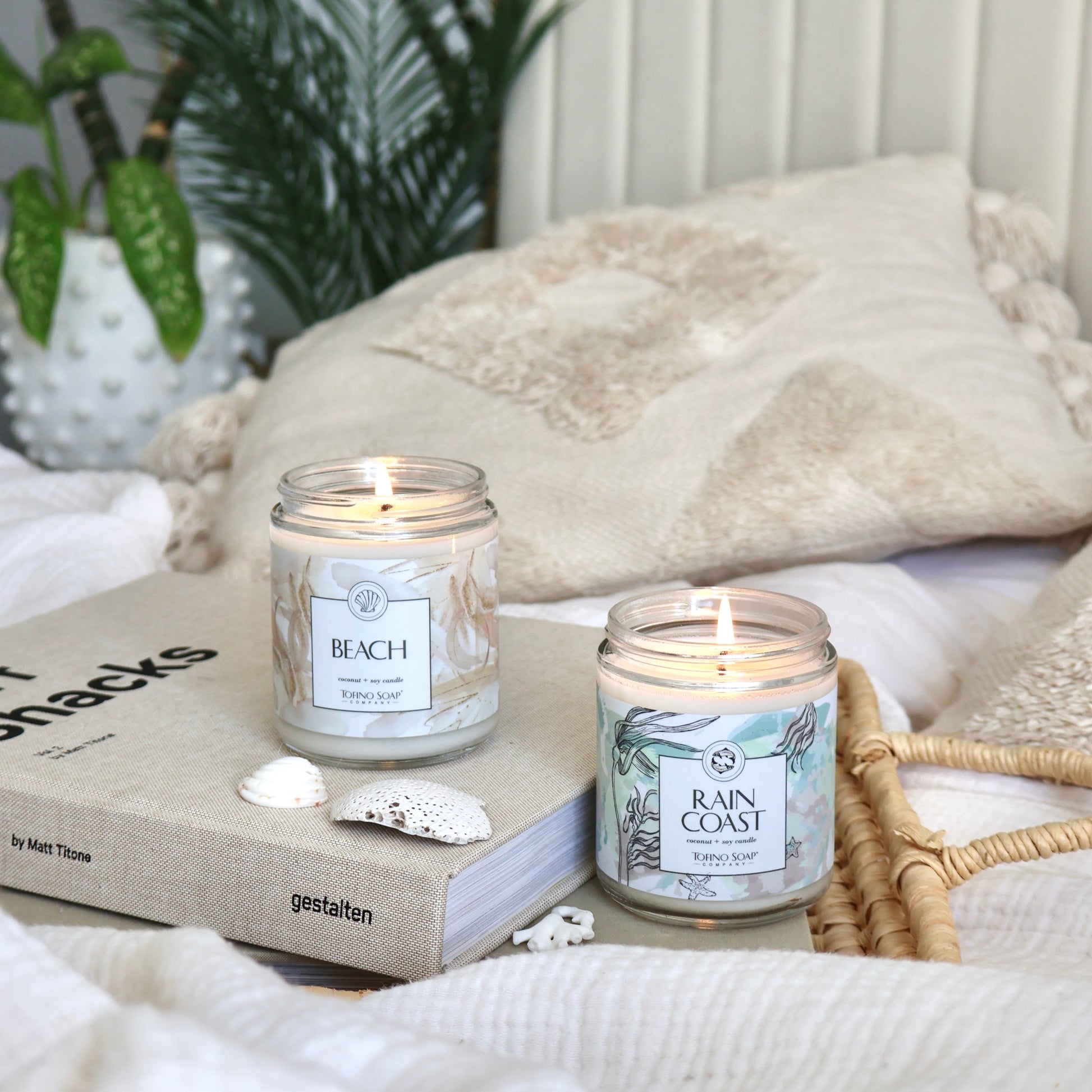 organic massage candles