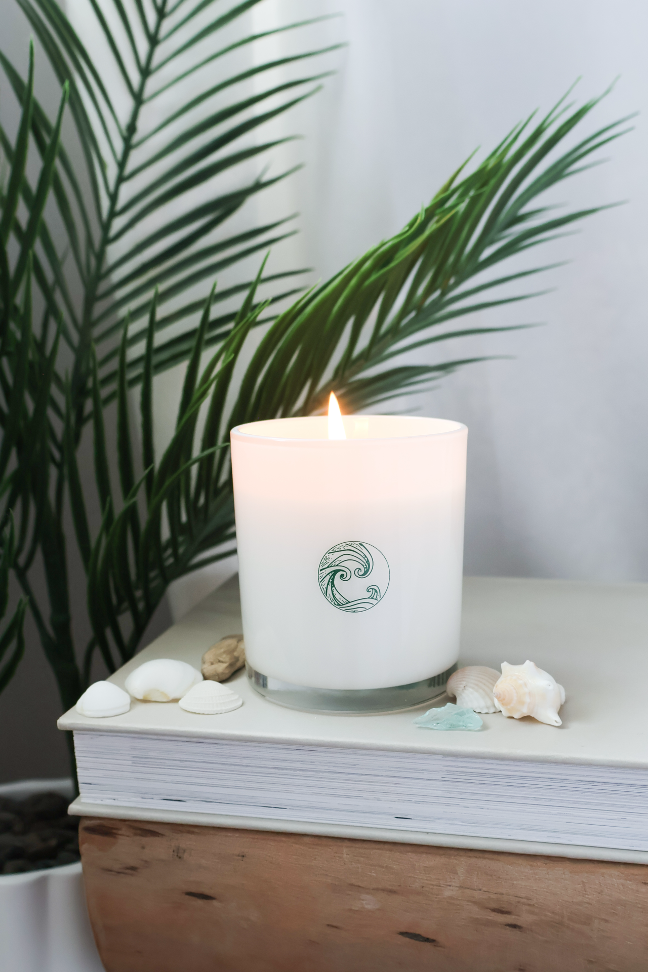 Surf Candle Collection- natural soy wax candle made with organic Vancouver Island botanicals