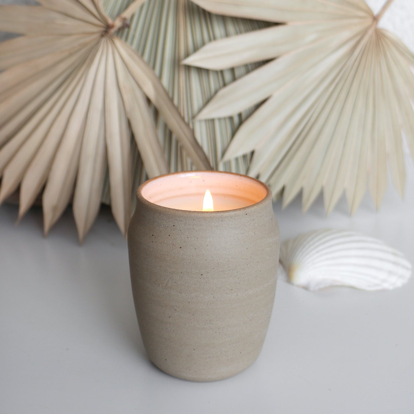 tropical scented candle made on vancouver island