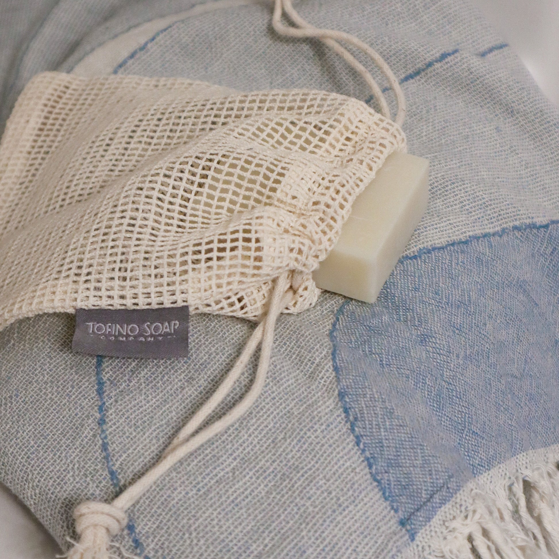 wild & natural Soap saver bag - Tofino Soap Company , Canada