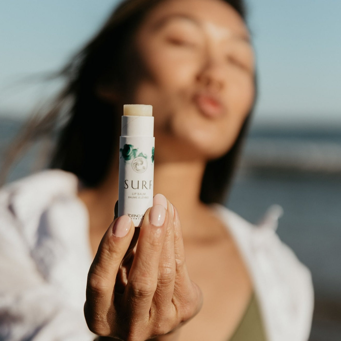 Tofino Surf Lip Balm on The Beach