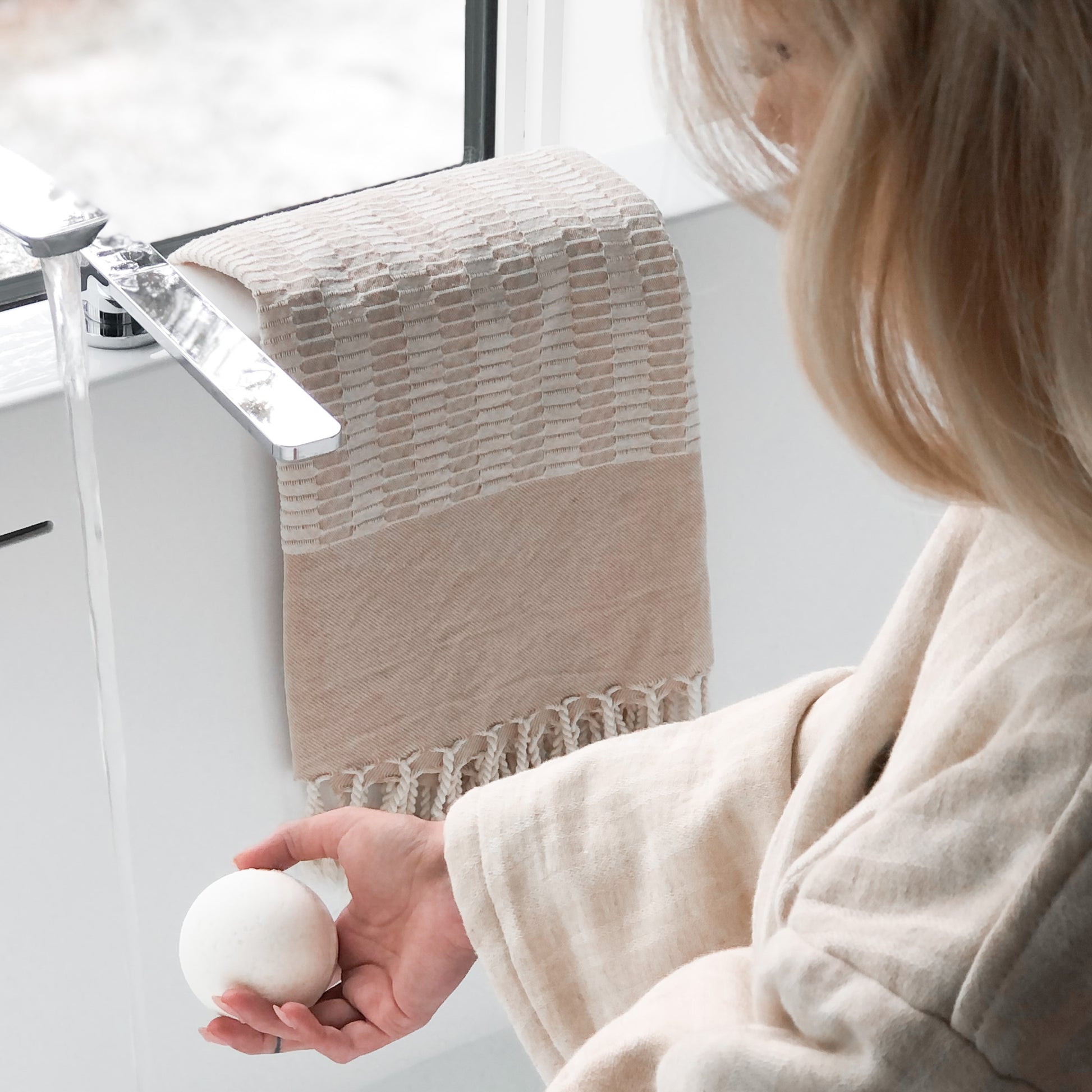 all natural bath bomb with essential oils from British Columbia