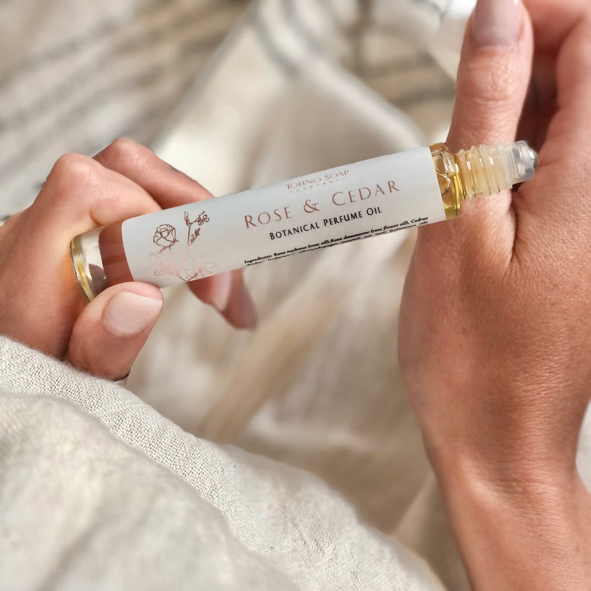 Tofino Soap Company natural perfume, candles and skincare crafted with wild-foraged island botanicals