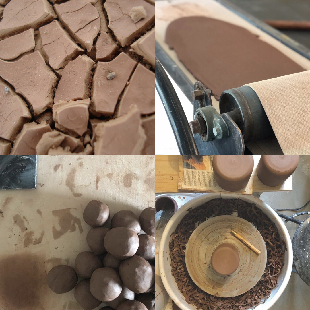 the process of our ceramic candle making