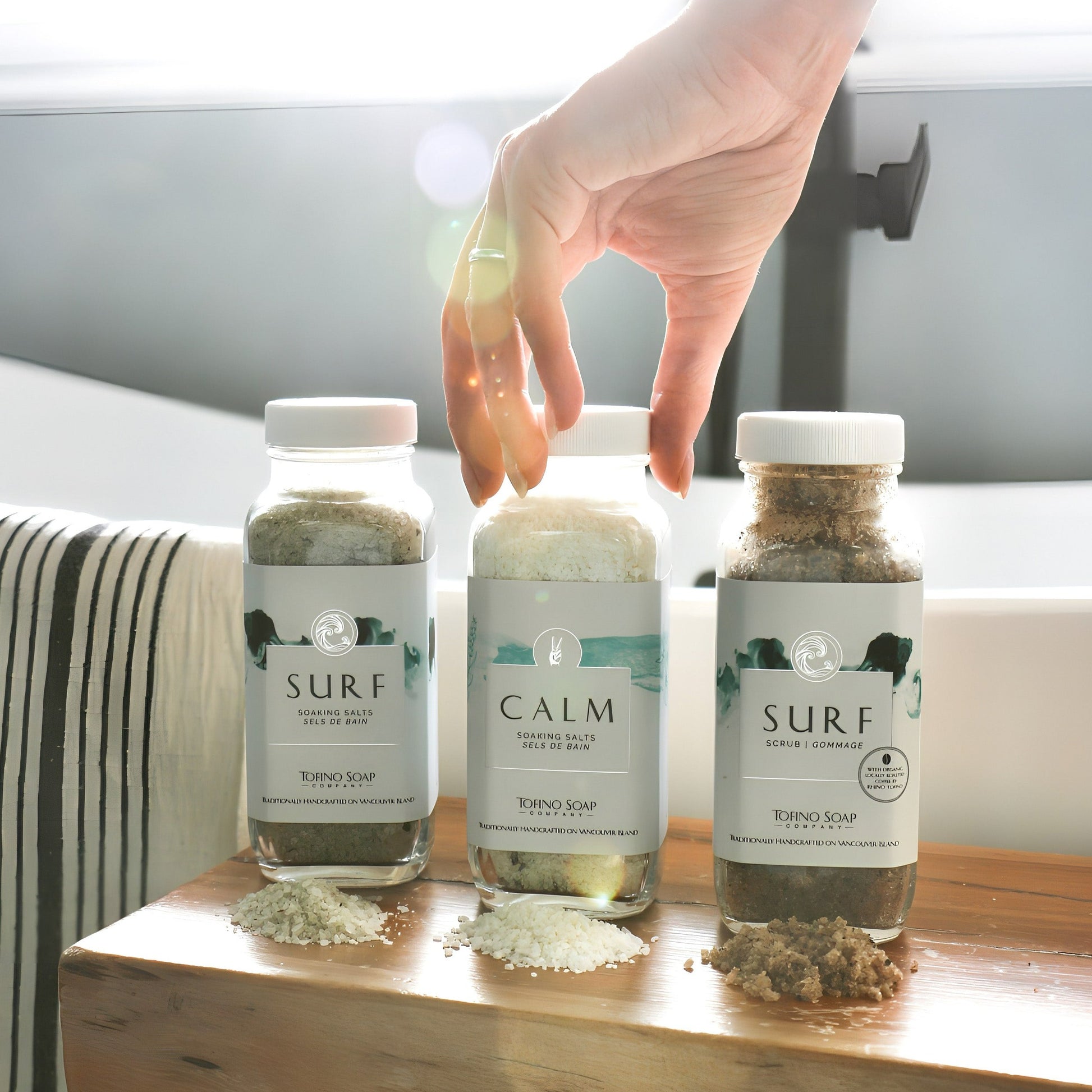 Tofino Collection natural skincare made with Vancouver Island sea botanicals and organic ingredients