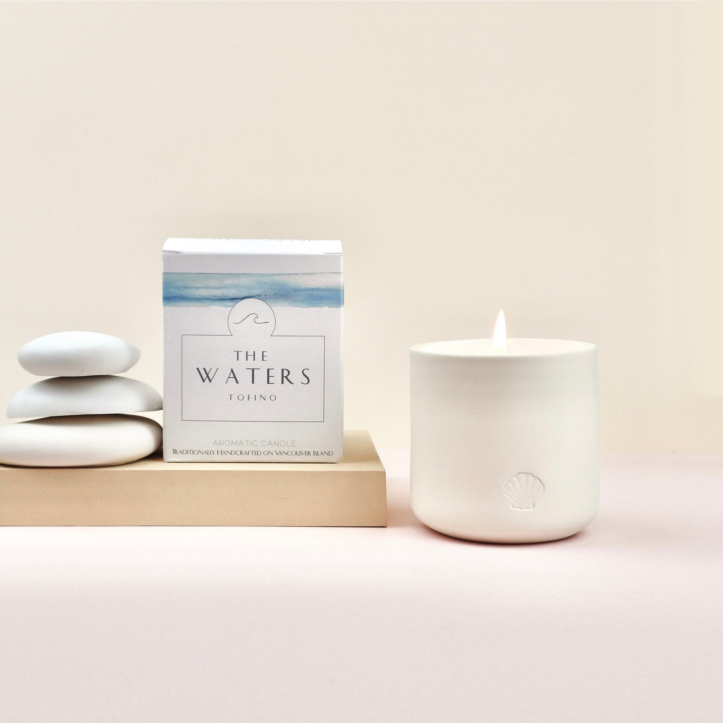 Waters Ceramic Candle