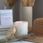 Calm natural candle with lavender, by Tofino Soap Company