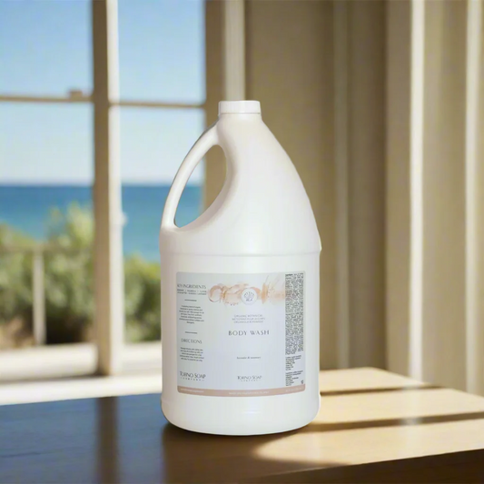4 litre body wash organic made in canada 