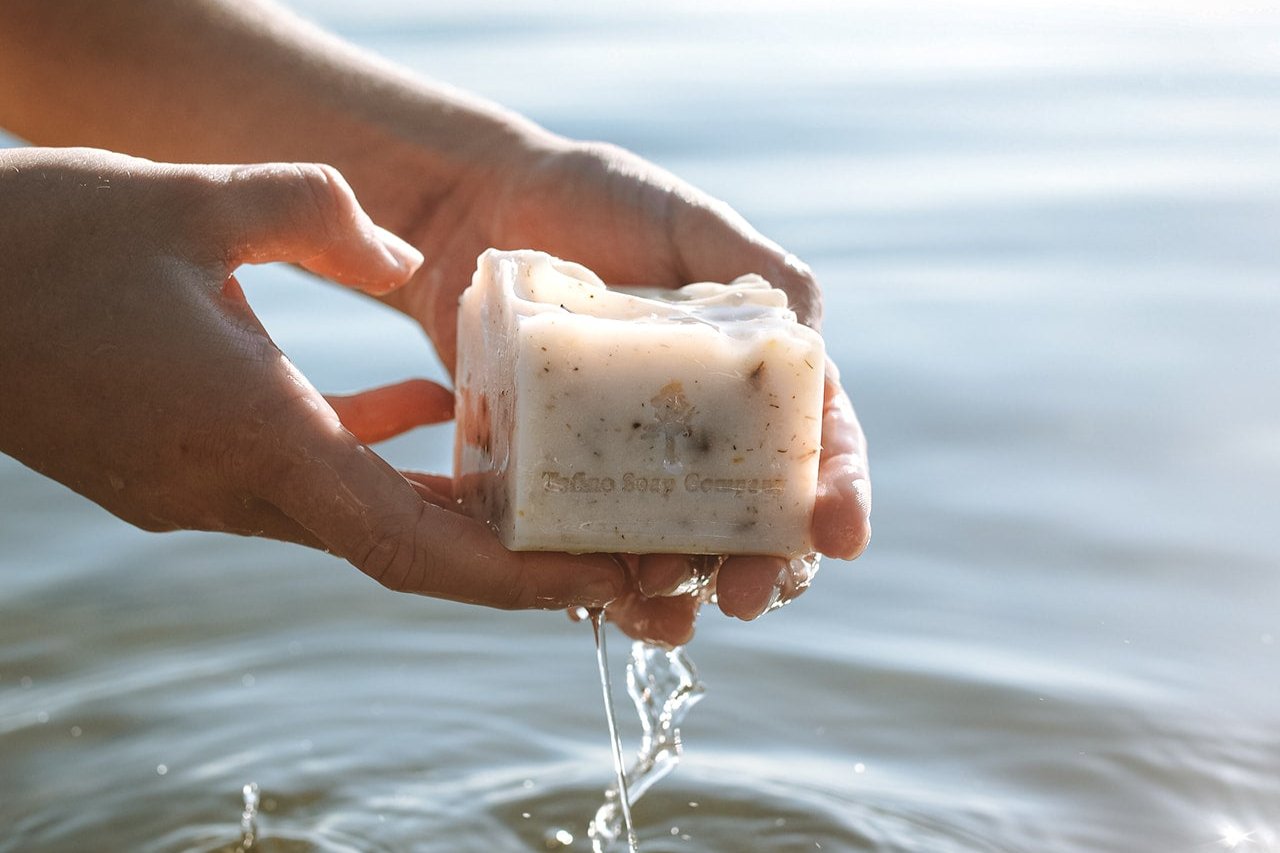 soap in ocean 