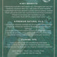 surf hair and body oil info card 