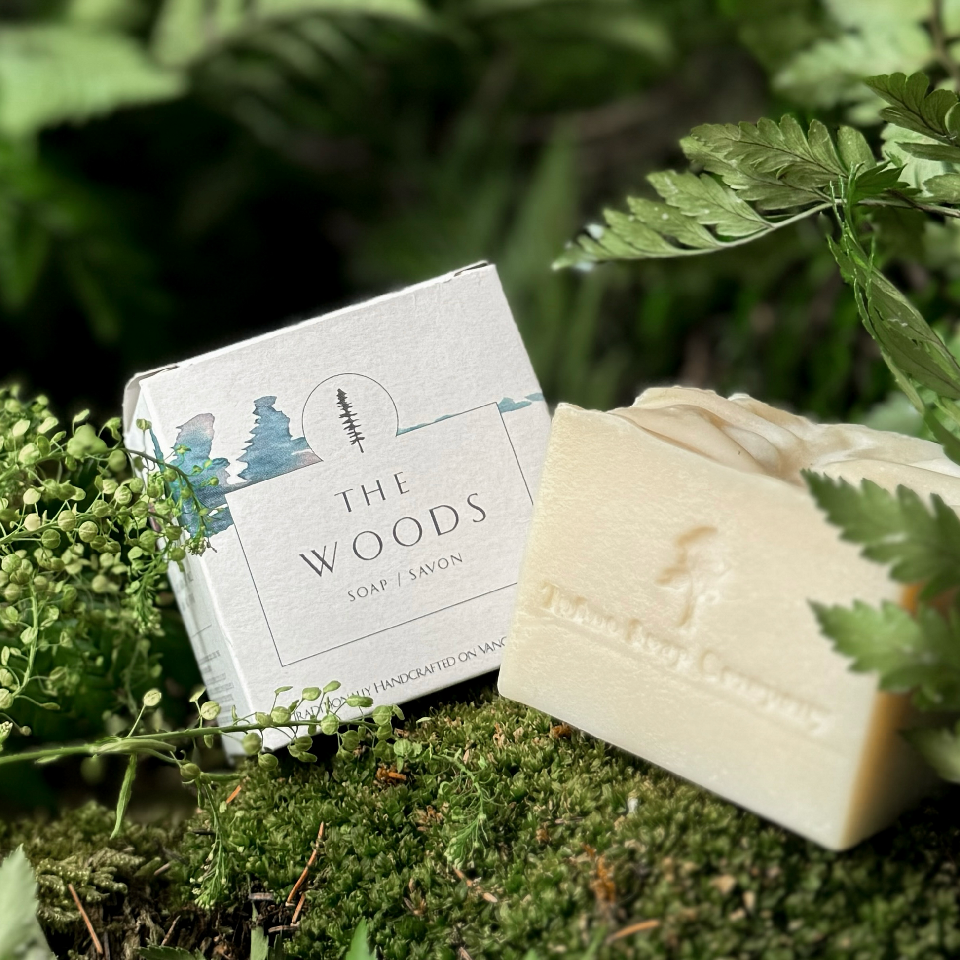 Canadian West Coast Forest scented wash bar 