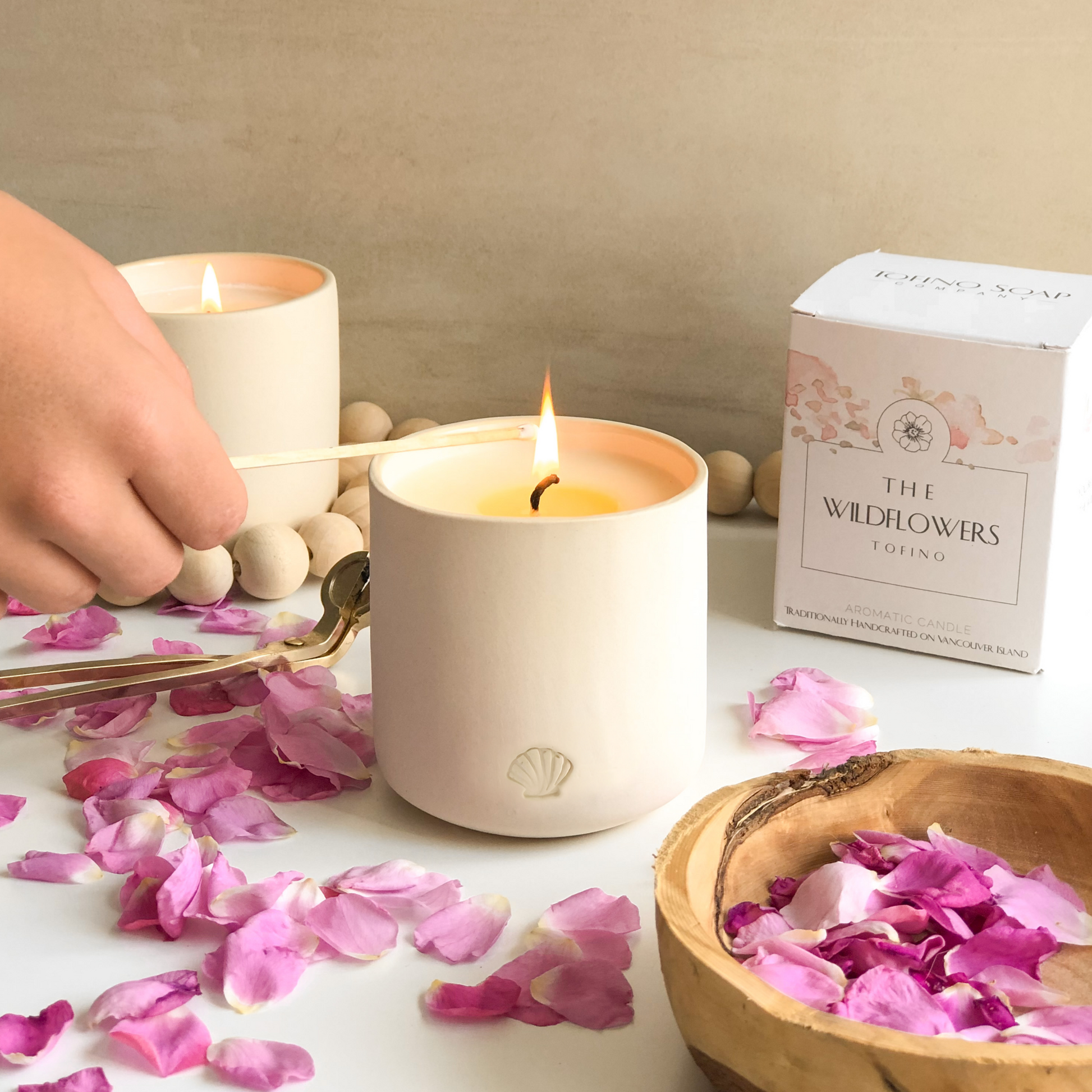 Wildflowers Candle Tofino Soap Company